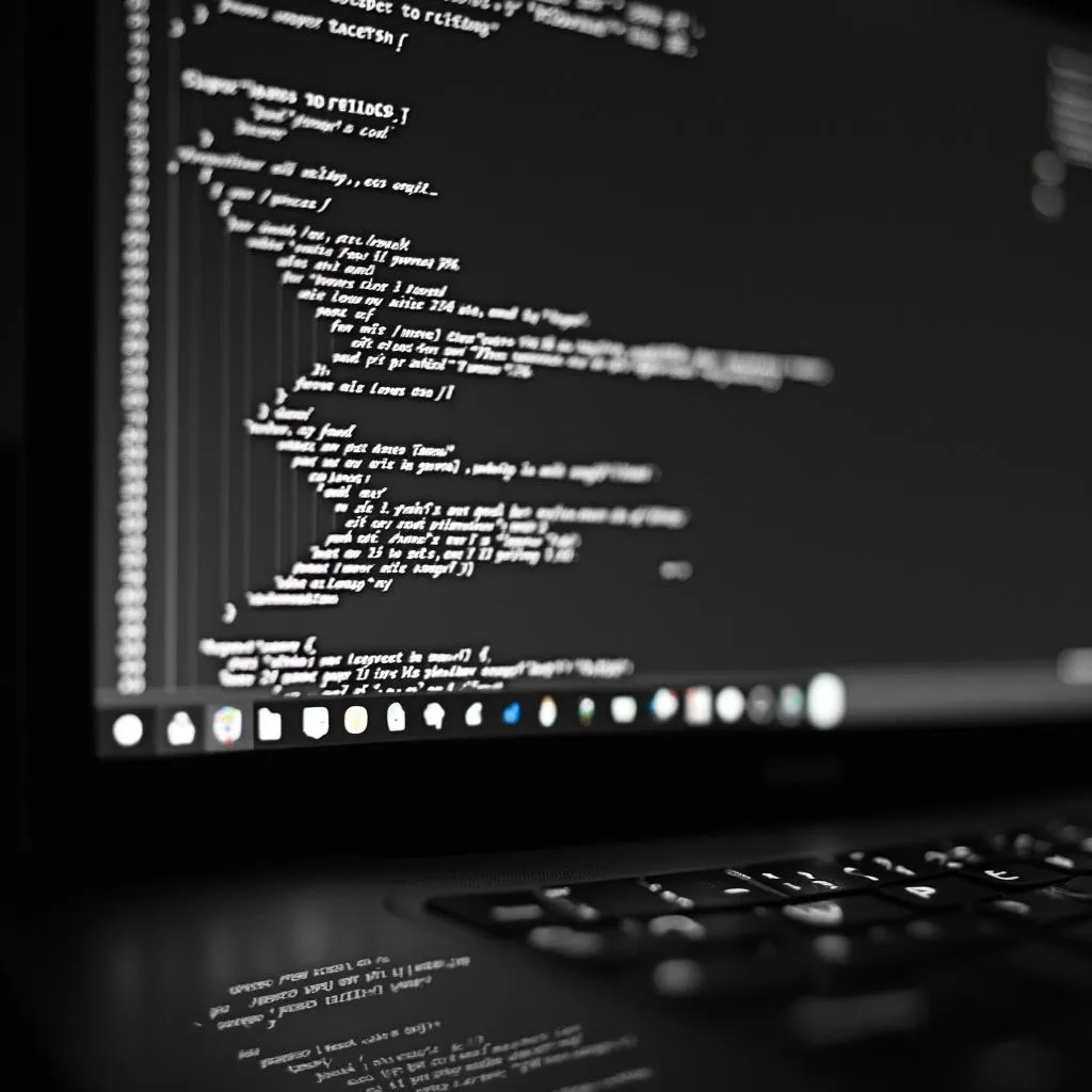 Code de développement de jeu Plinko sur un écran d'ordinateur